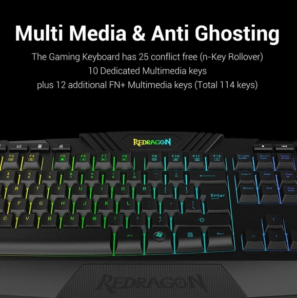Gaming Keyboard and Mouse - Picture 5 of 6